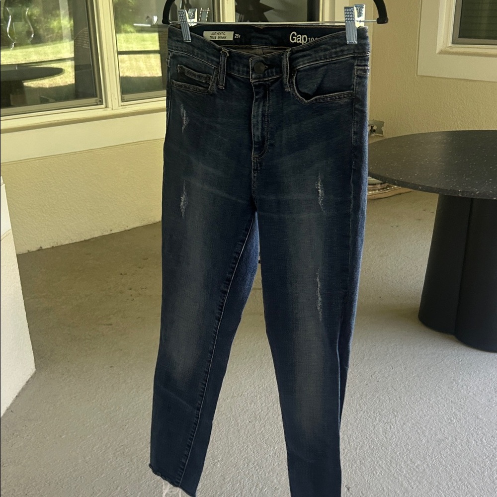 GAP Blue Skinny Jeans Classic Denim
